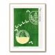 Woodblock Print Green