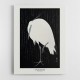 Egret In The Rain