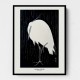 Egret In The Rain