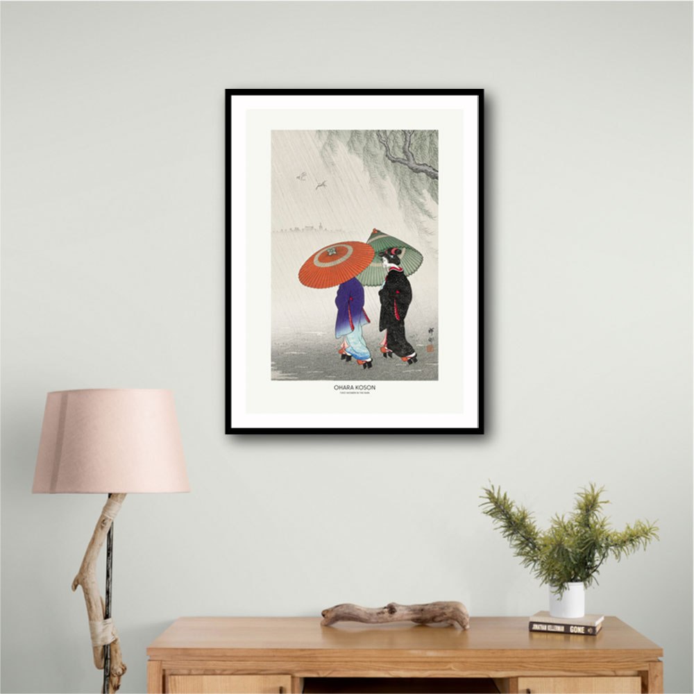 Two Women In The Rain