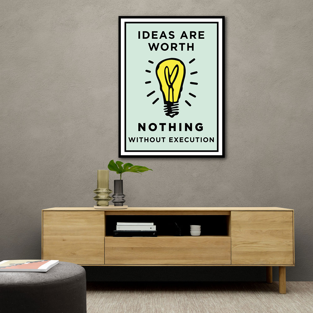 Ideas Are Worth Nothing