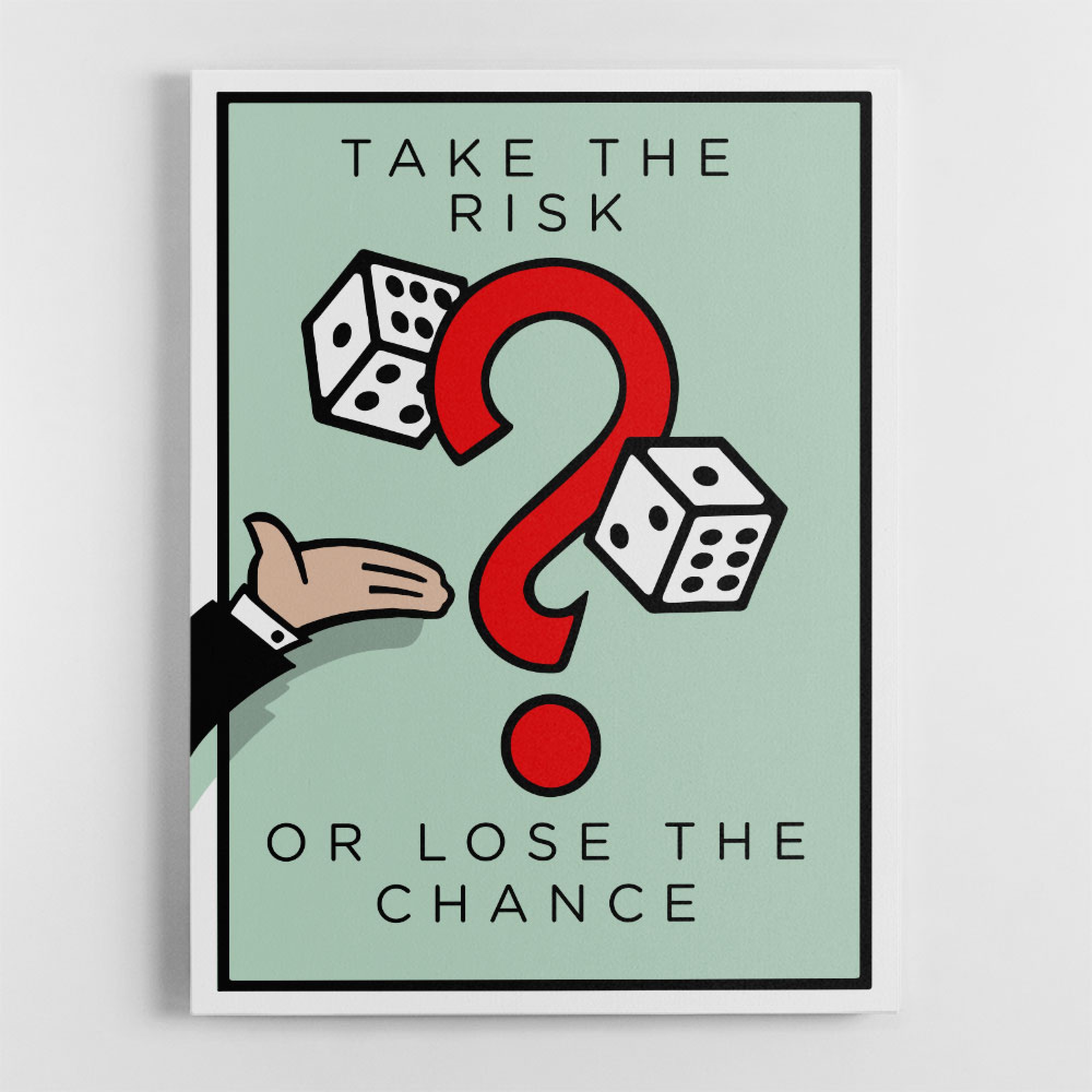 Take The Risk Wall Art