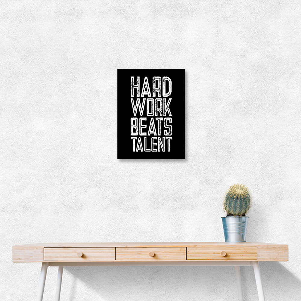 Hard Work Beats Talent