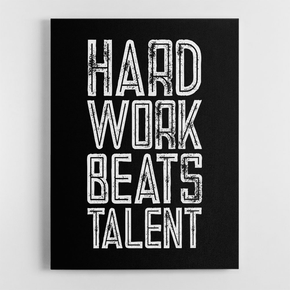 Hard Work Beats Talent