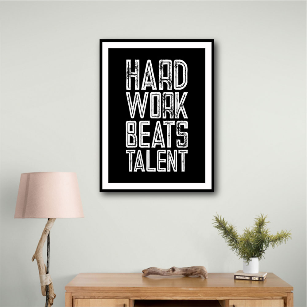 Hard Work Beats Talent