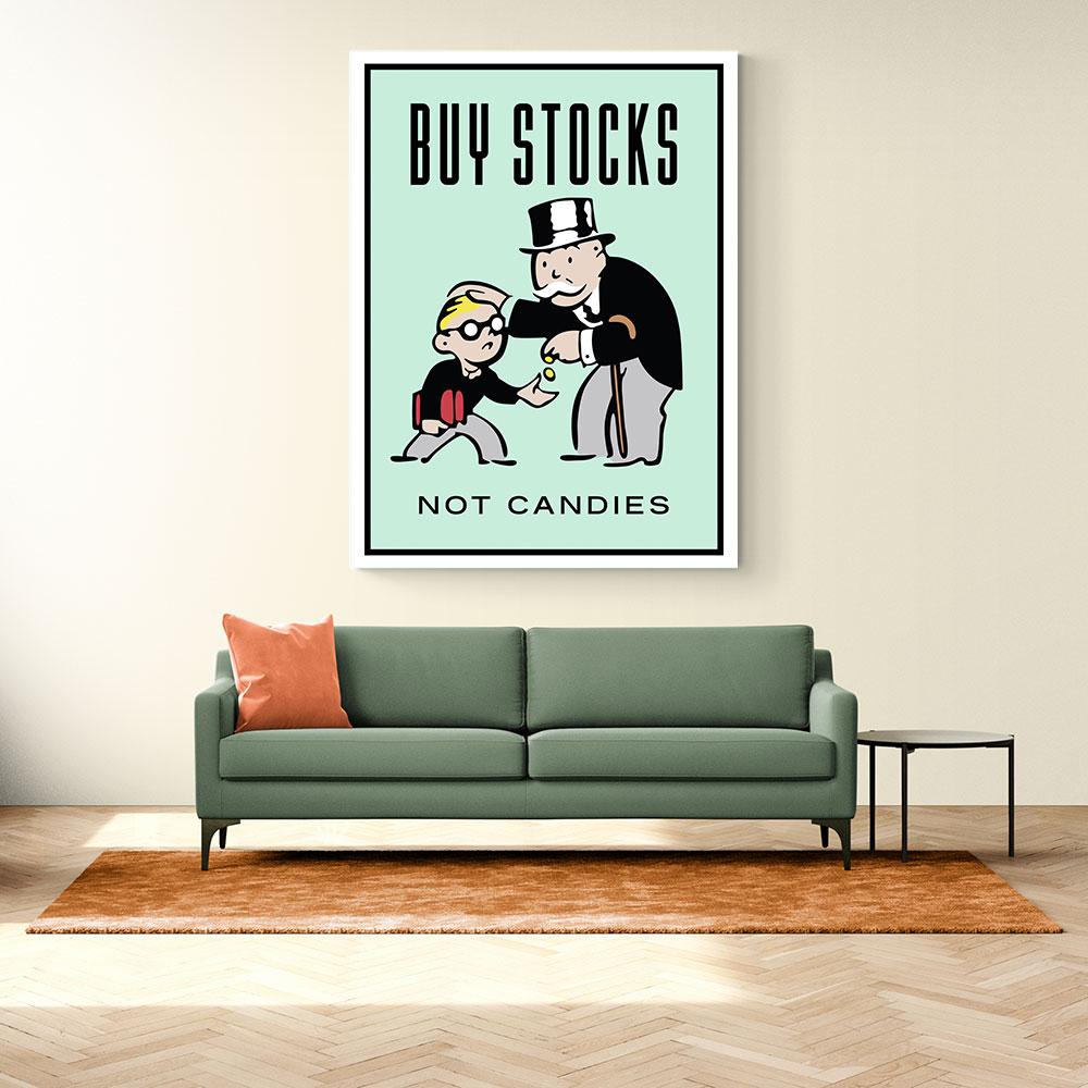 Buy Stocks Wall Art