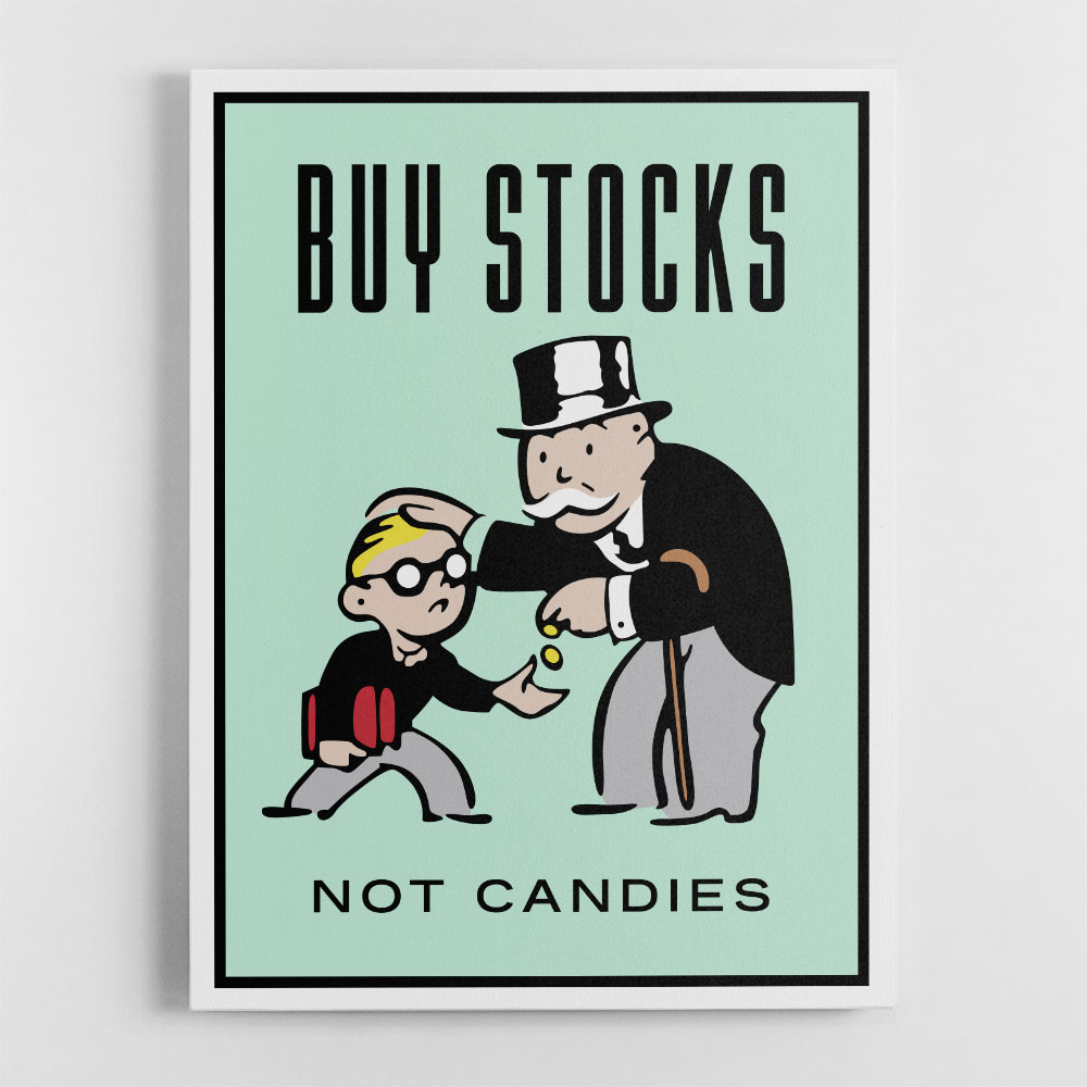 Buy Stocks Wall Art