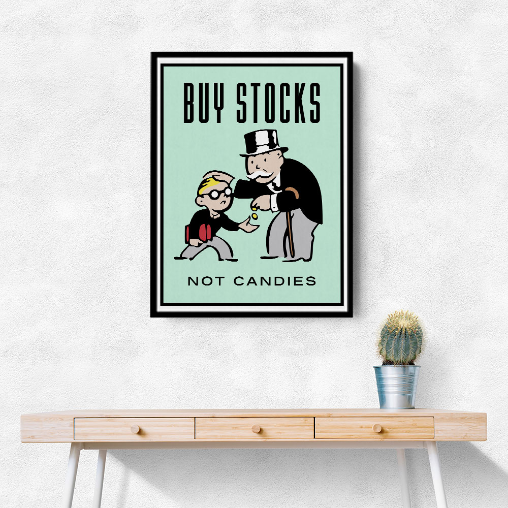 Buy Stocks Wall Art
