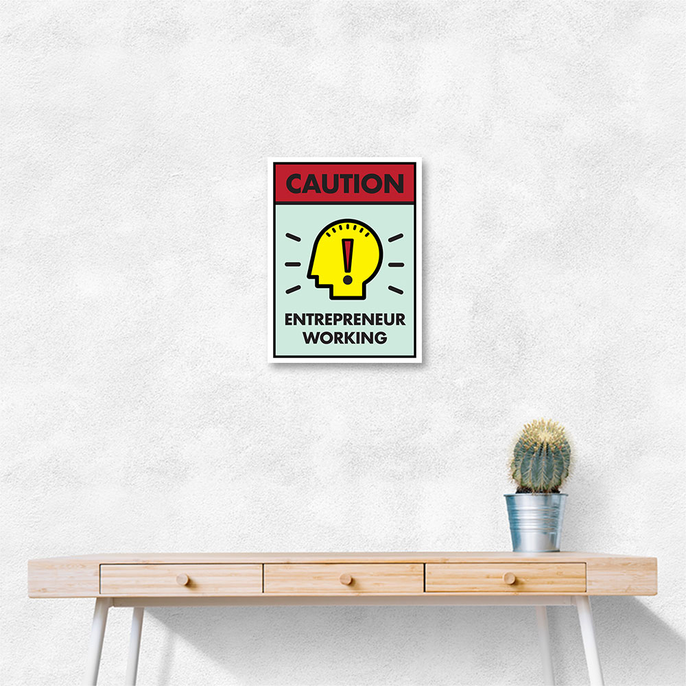 Caution Monopoly Card