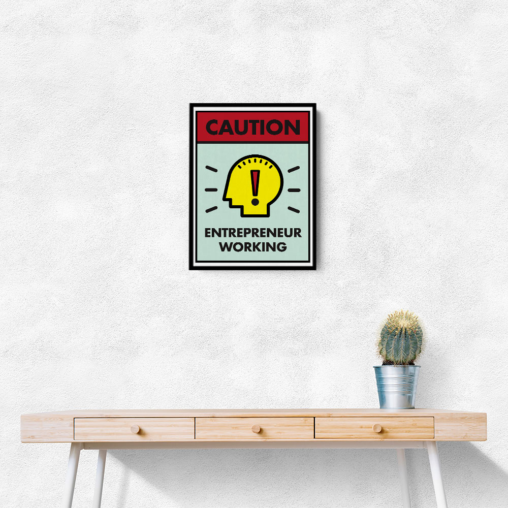 Caution Monopoly Card