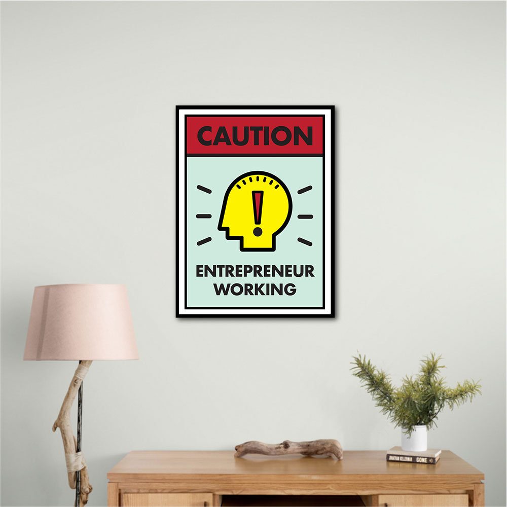 Caution Monopoly Card