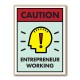 Caution Monopoly Card