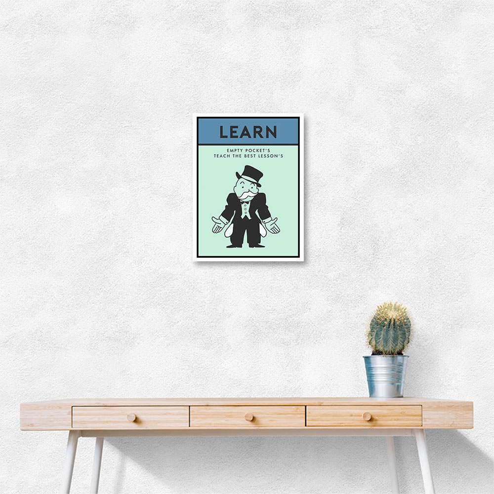 Learn Monopoly Card Learn Monopoly Card