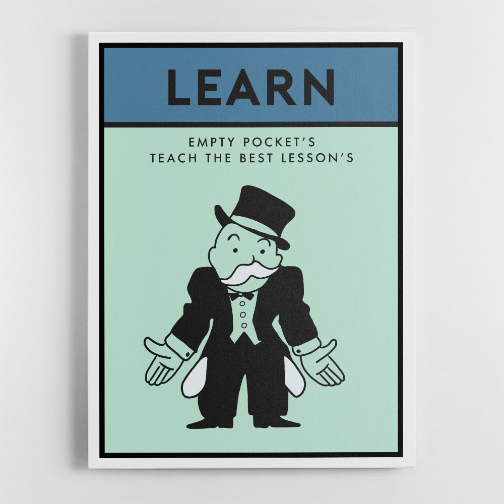 Learn Monopoly Card Learn Monopoly Card