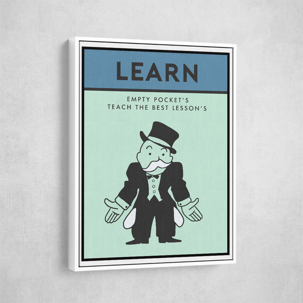 Learn Monopoly Card Learn Monopoly Card
