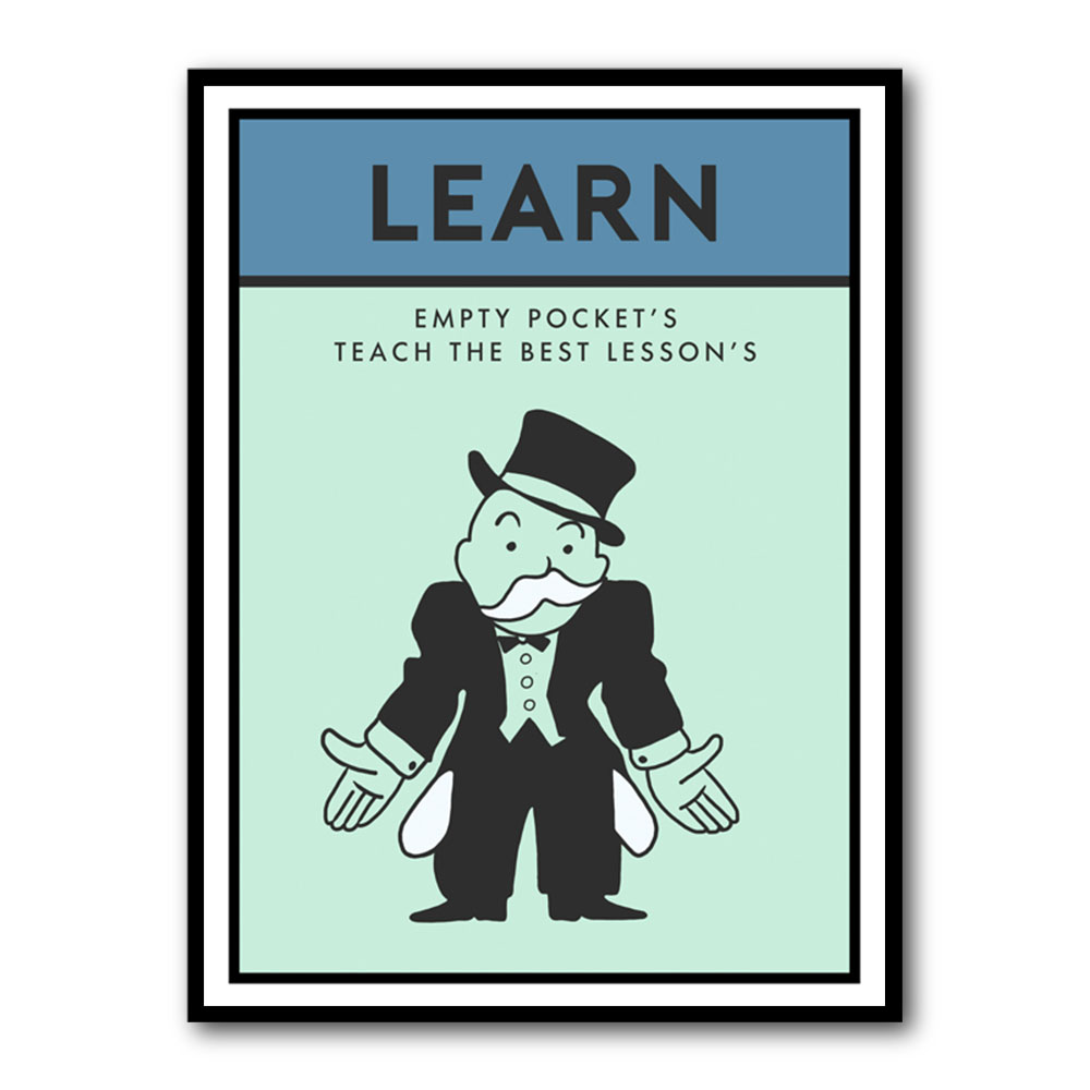Learn Monopoly Card Learn Monopoly Card