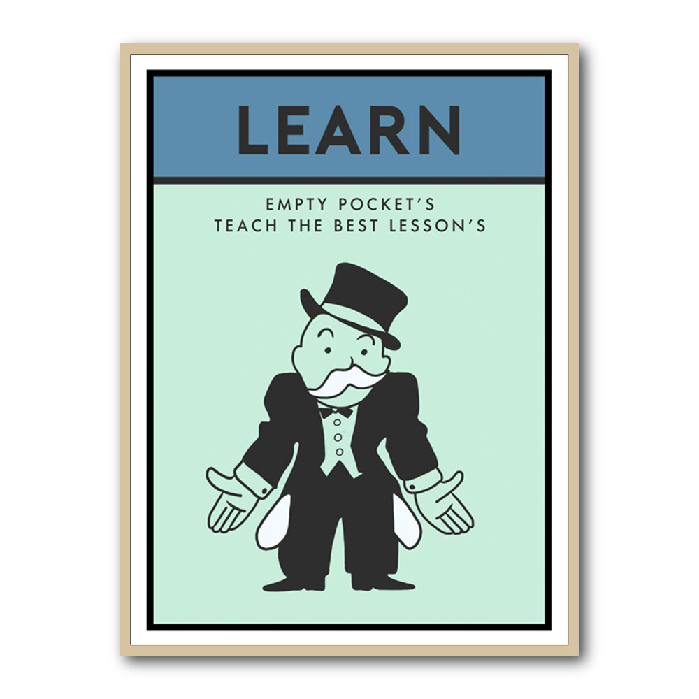Learn Monopoly Card Learn Monopoly Card