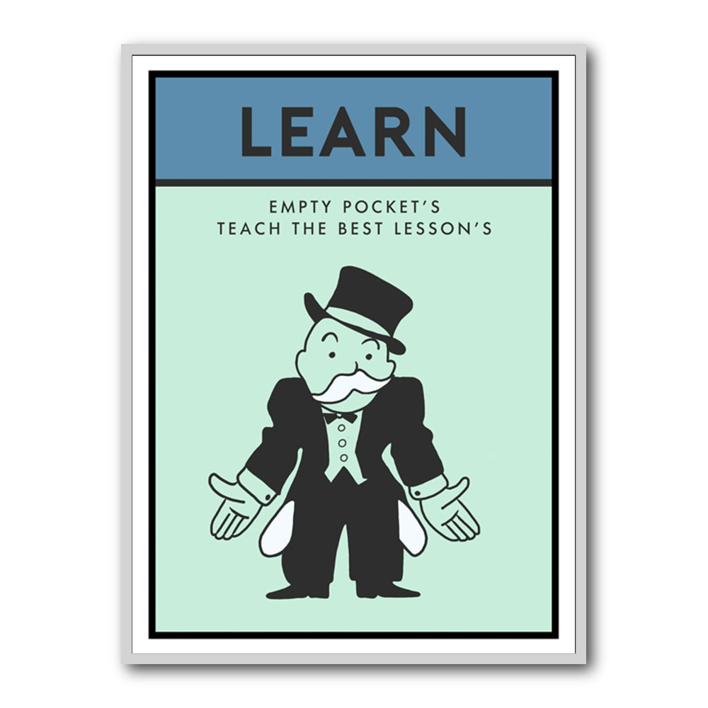 Learn Monopoly Card Learn Monopoly Card