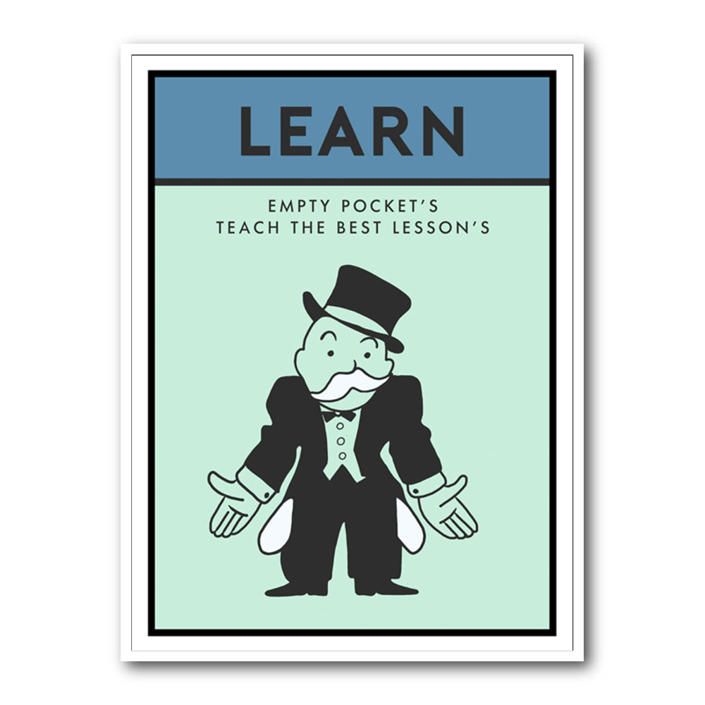 Learn Monopoly Card Learn Monopoly Card