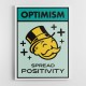 Optimism Monopoly Card