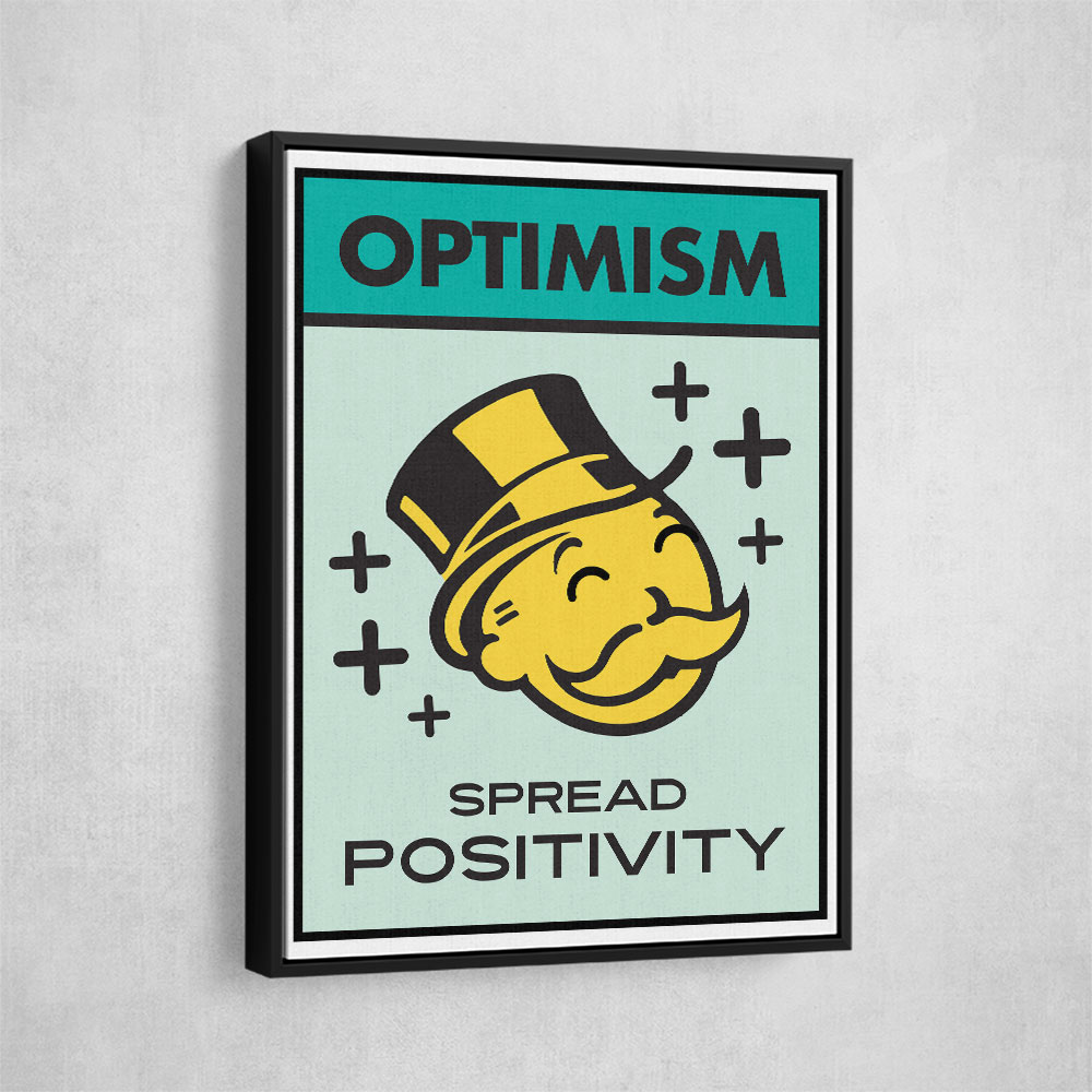 Optimism Monopoly Card