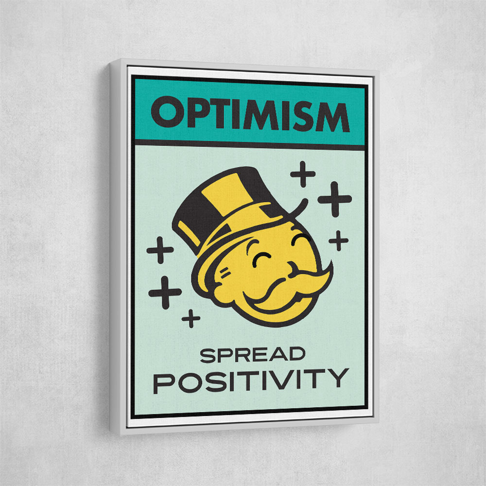 Optimism Monopoly Card