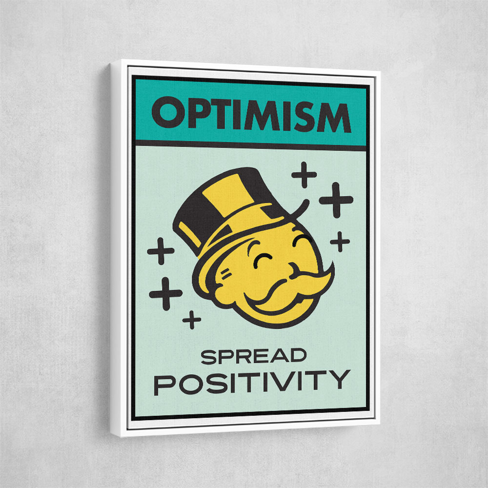 Optimism Monopoly Card