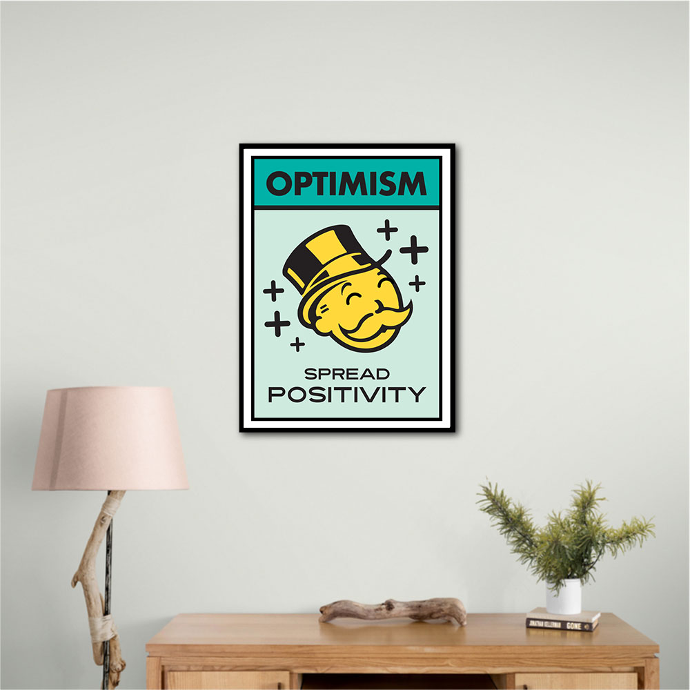 Optimism Monopoly Card