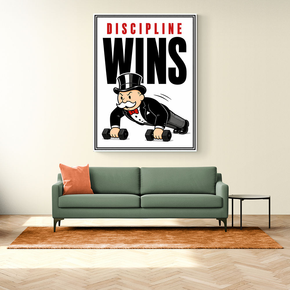 Discipline Wins Workout Motivation