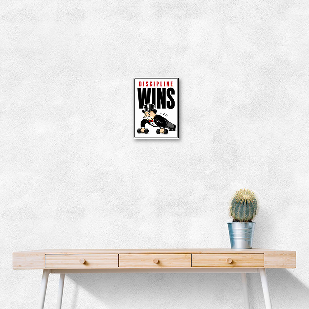 Discipline Wins Workout Motivation