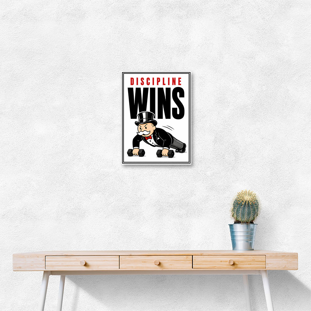 Discipline Wins Workout Motivation