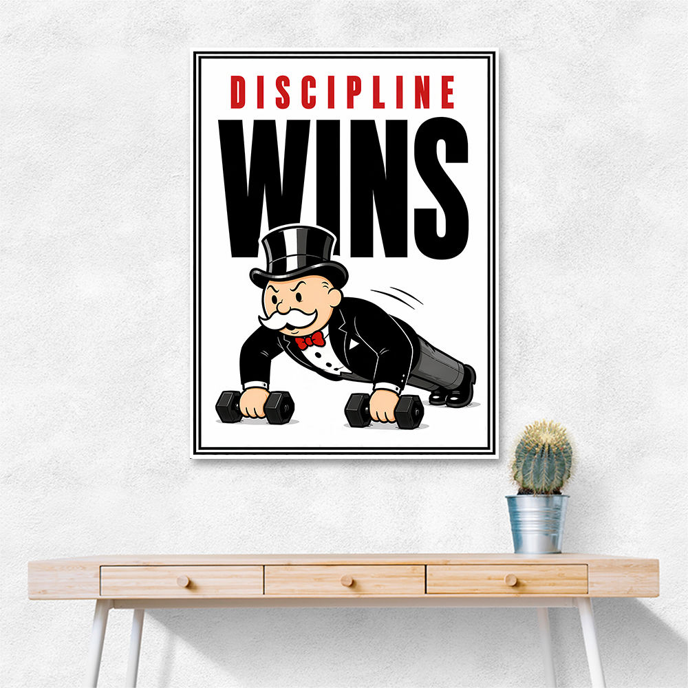 Discipline Wins Workout Motivation