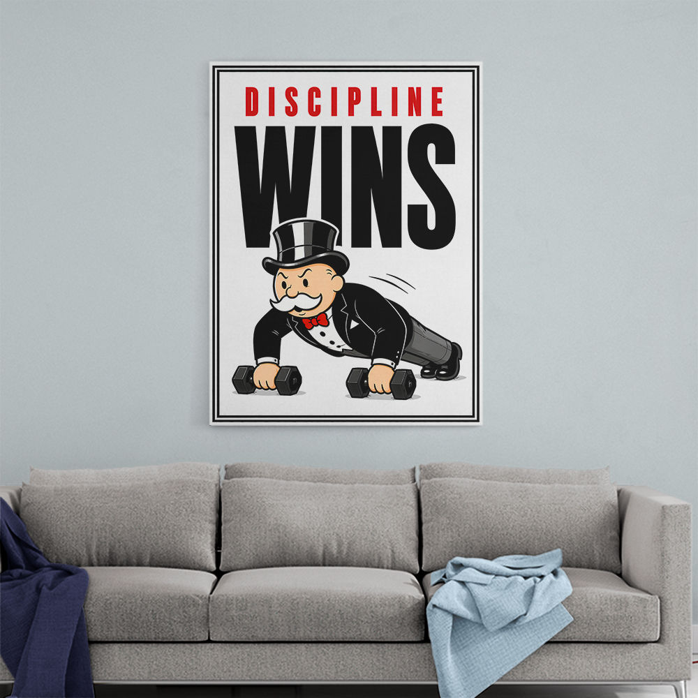 Discipline Wins Workout Motivation