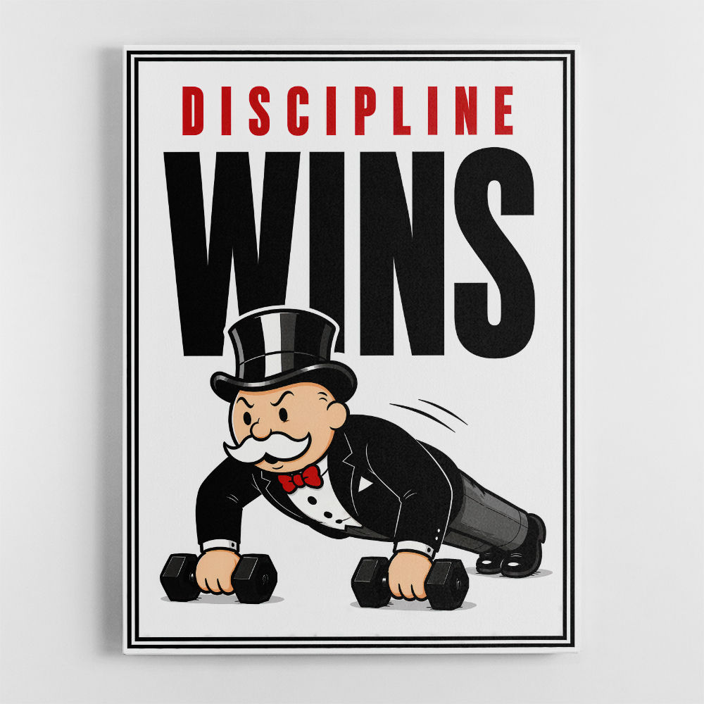 Discipline Wins Workout Motivation