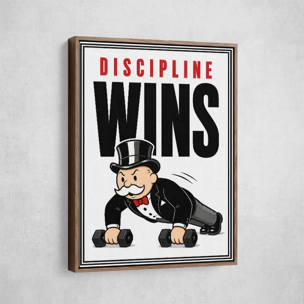 Discipline Wins Workout Motivation