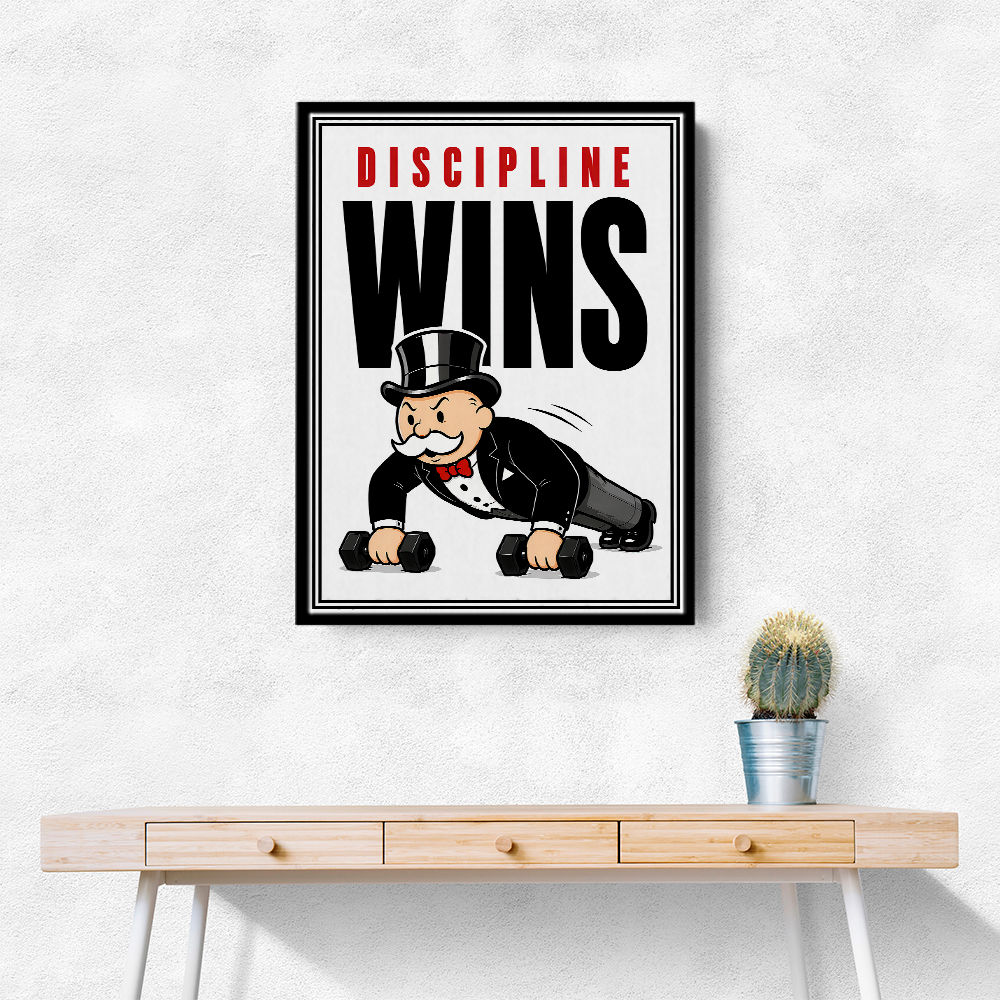 Discipline Wins Workout Motivation