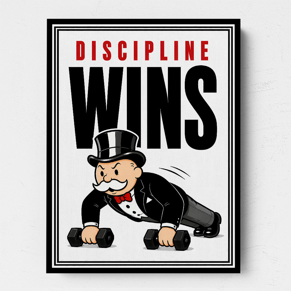 Discipline Wins Workout Motivation