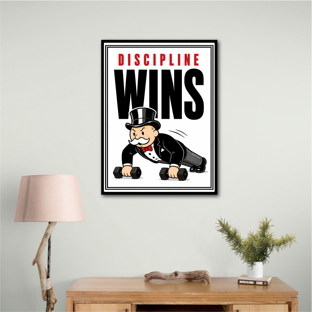 Discipline Wins Workout Motivation