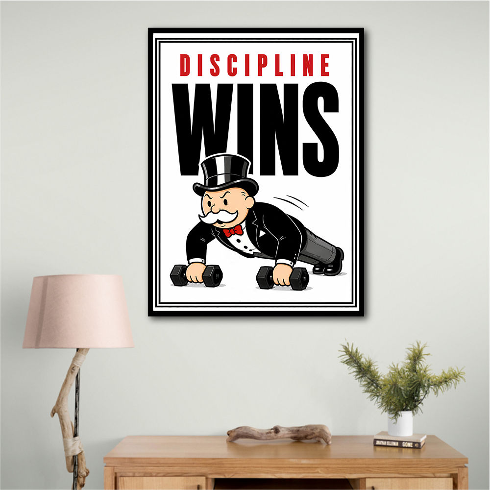 Discipline Wins Workout Motivation