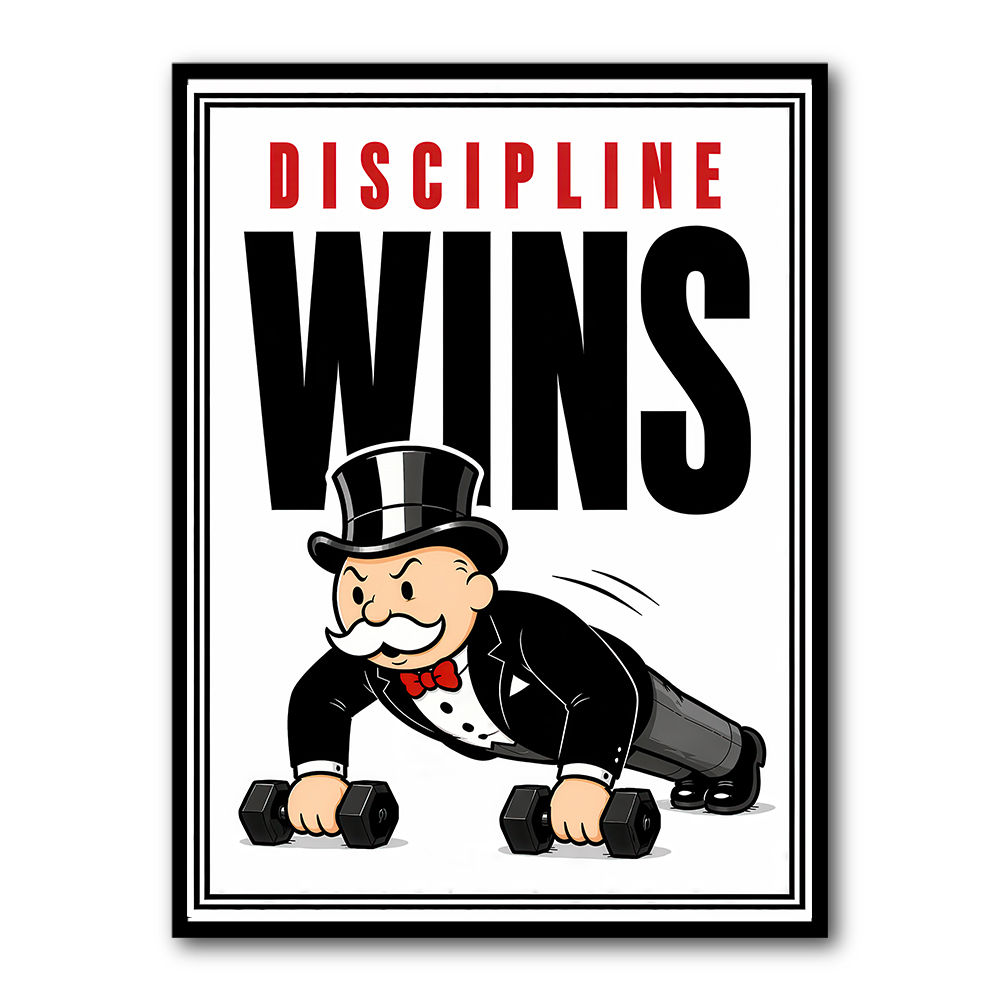 Discipline Wins Workout Motivation