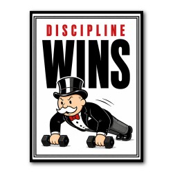 Discipline Wins Workout Motivation