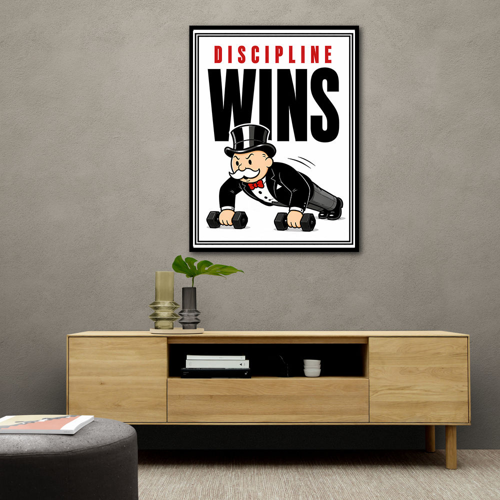 Discipline Wins Workout Motivation