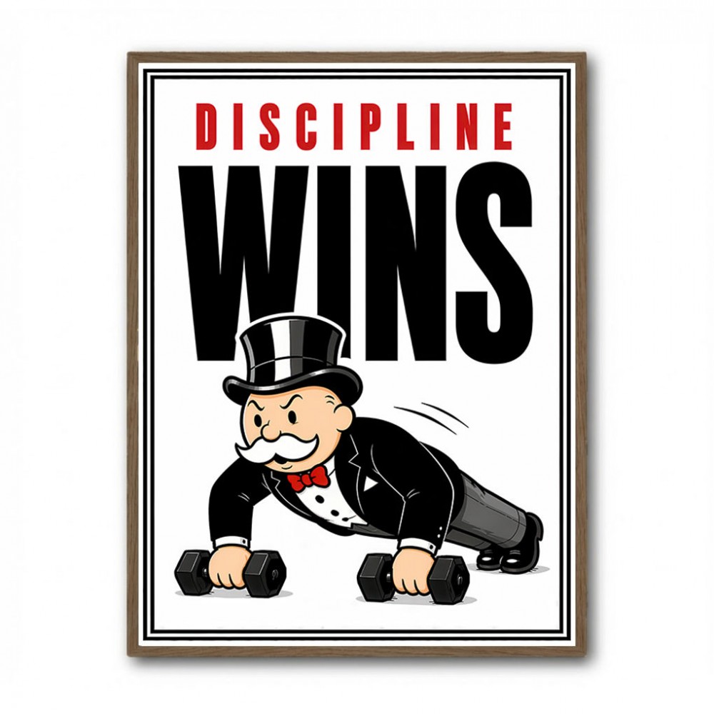 Discipline Wins Workout Motivation