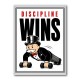 Discipline Wins Workout Motivation