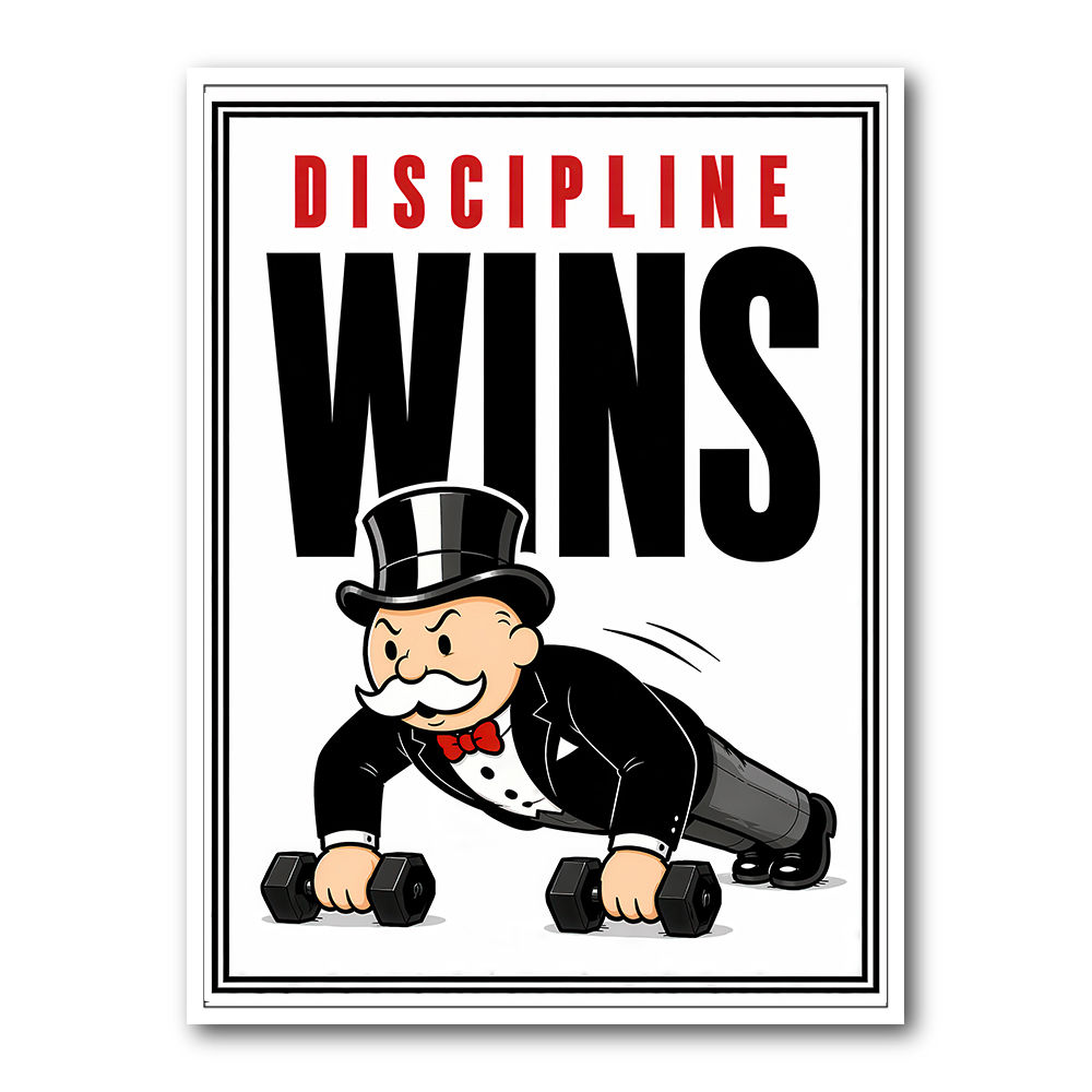 Discipline Wins Workout Motivation