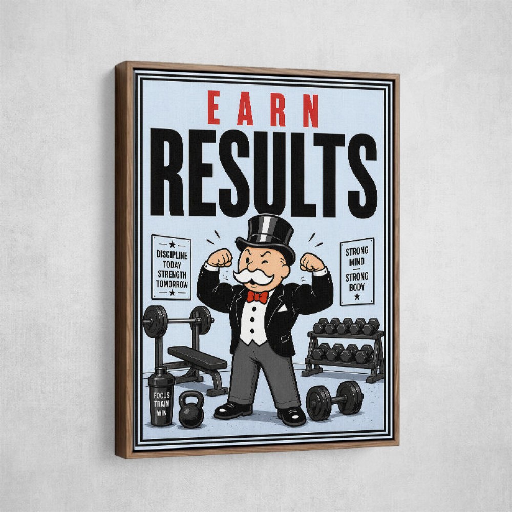 Earn Results Gym Motivation