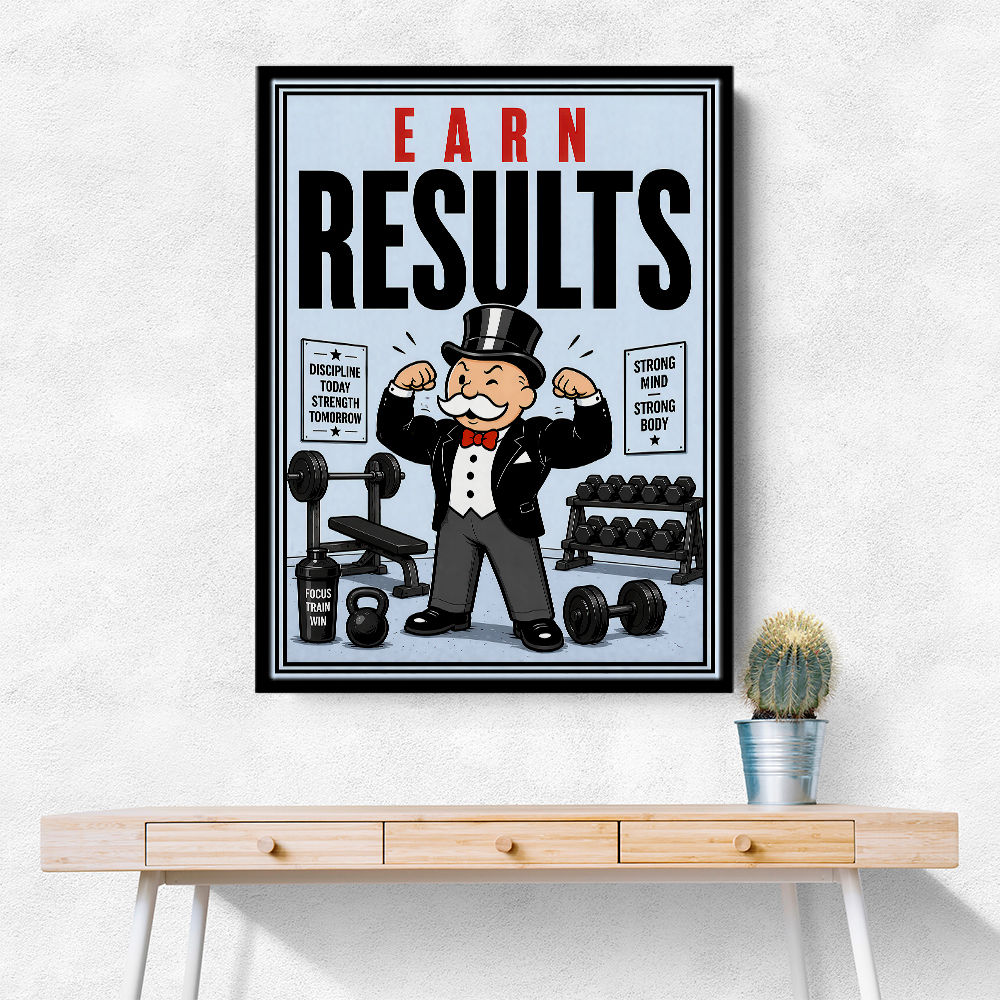 Earn Results Gym Motivation