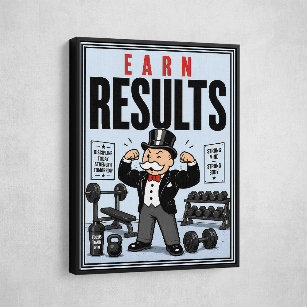 Earn Results Gym Motivation