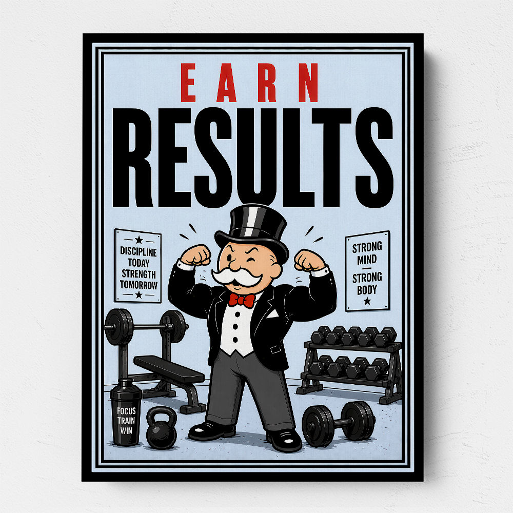 Earn Results Gym Motivation