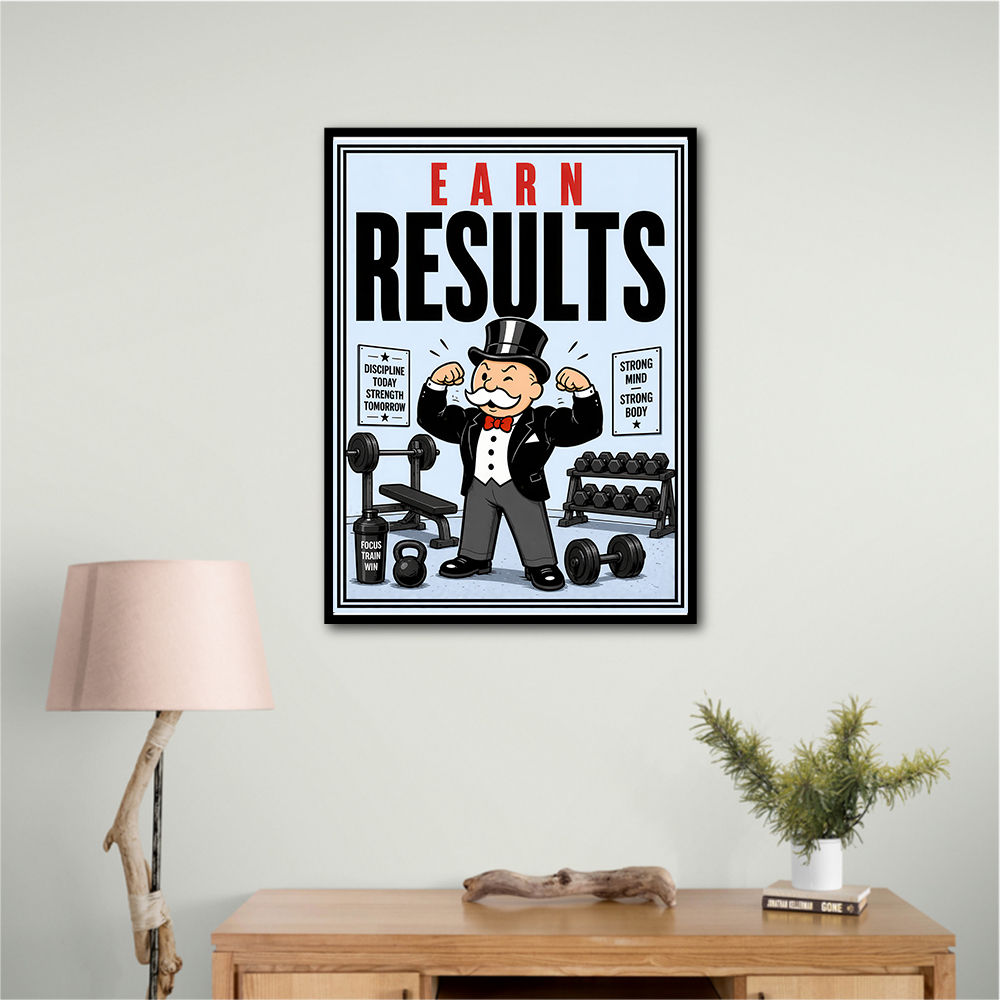 Earn Results Gym Motivation